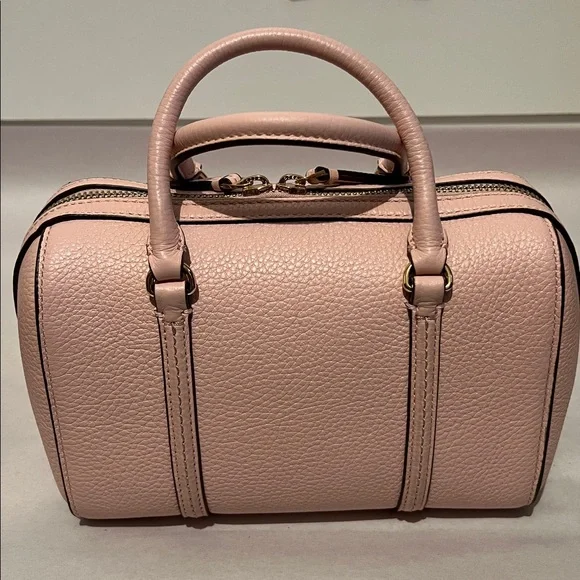 Tory Burch Pink Satchel/Crossbody Bag & Card Case - Picture 7 of 16